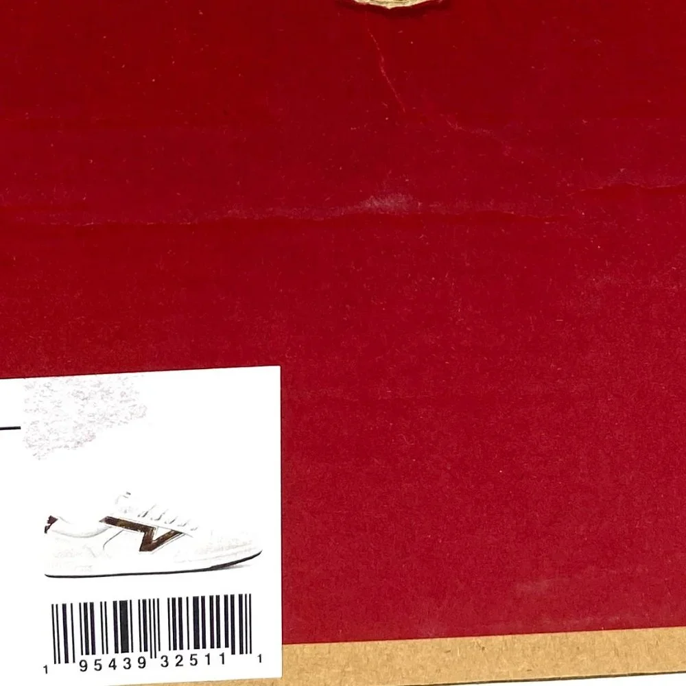 VANS LOWLAND CC Big Reptile White Red Men Low Top Leather Shoes Size VN0A4TZY9O9 - Picture 9 of 10
